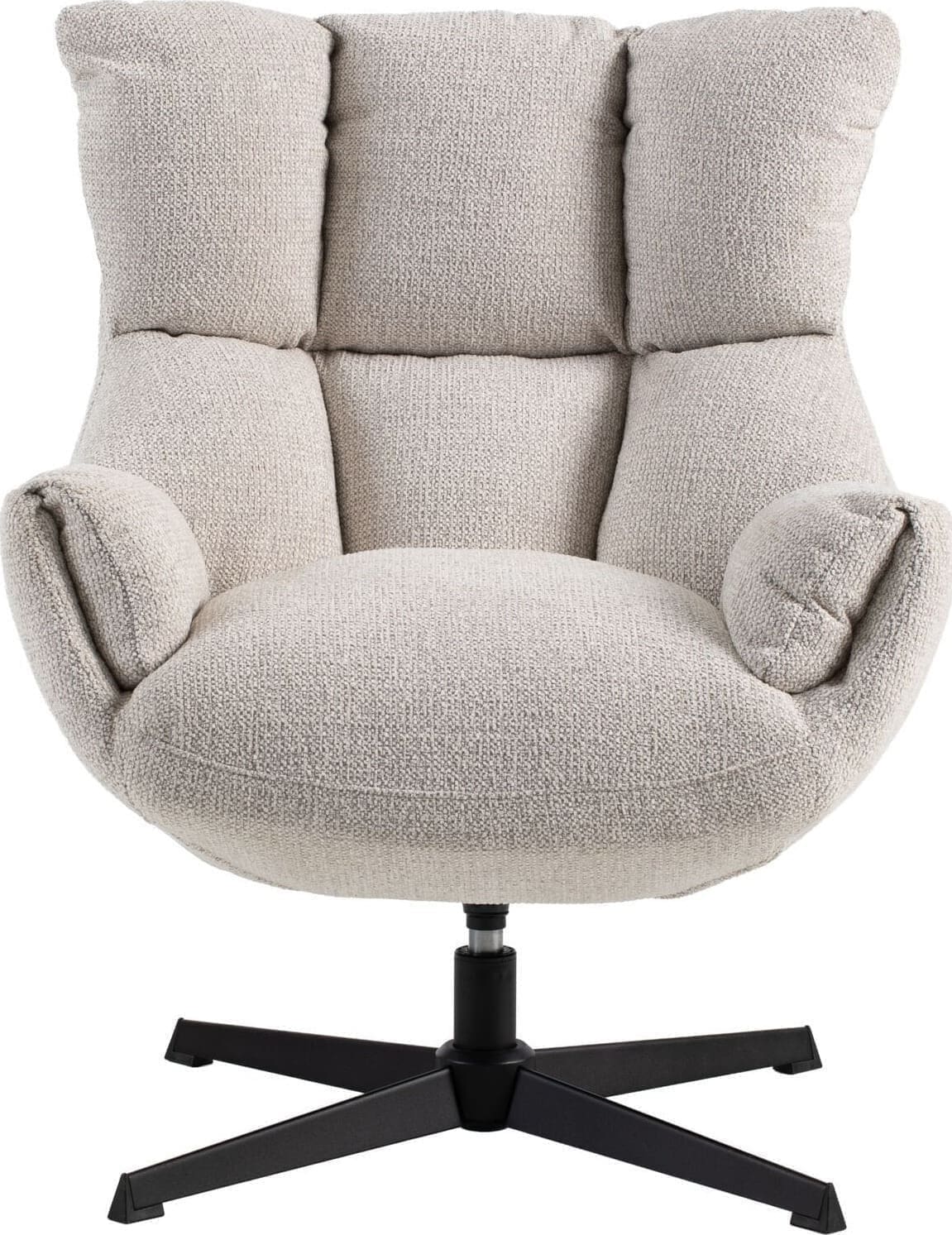 Profijt Meubel Draaifauteuil Ordini lichtgrijs Grijs Draaifauteuil