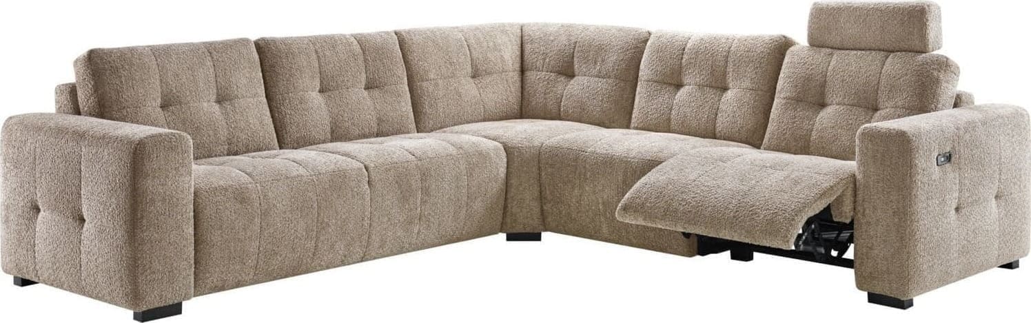 Profijt Meubel Hoekbank Moulti grijs relaxfunctie rechts excellent comfort Grijs Hoekbank
