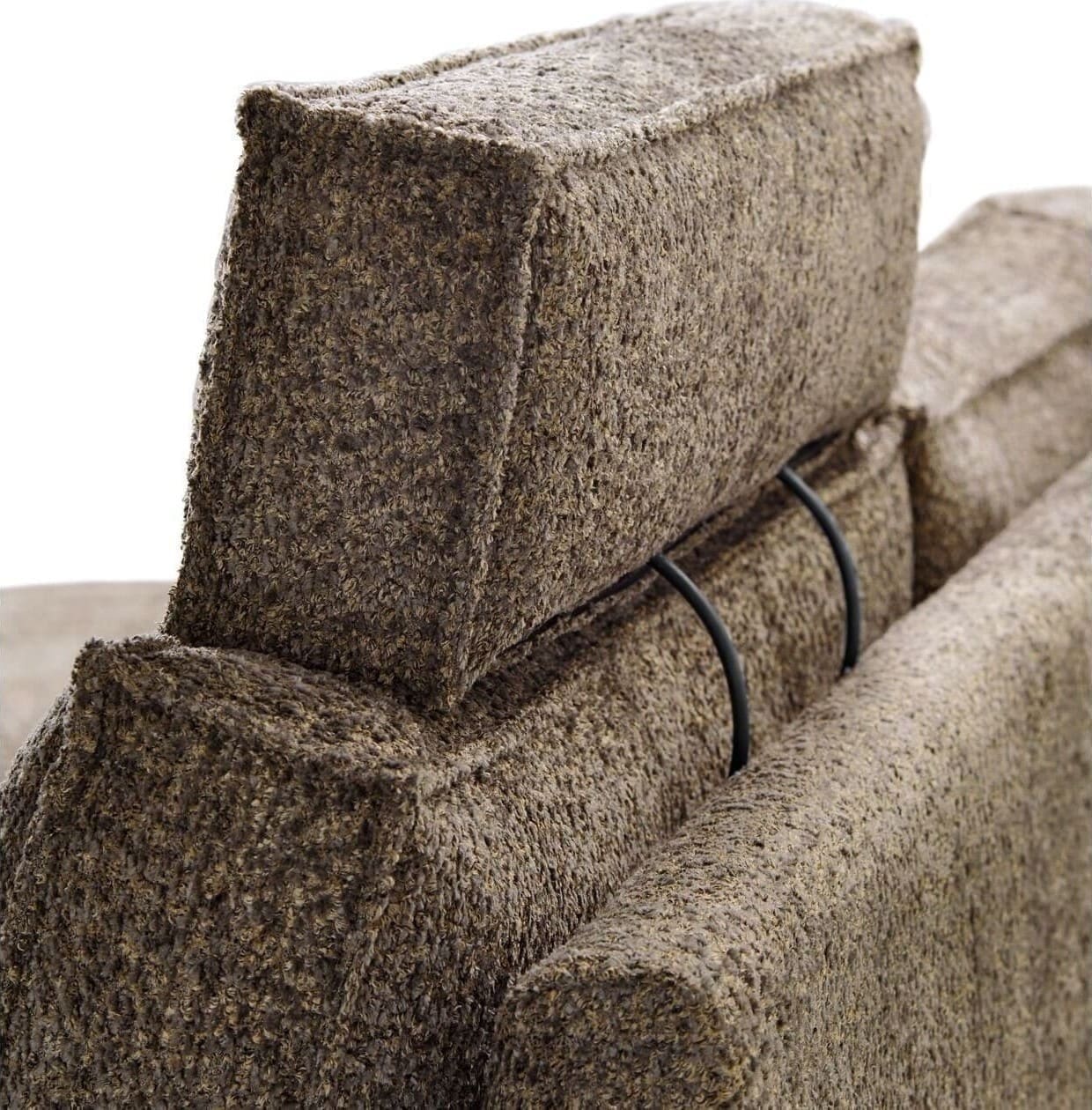 Pronto Wonen Hoekbank links Andelo bruin premium comfort Bruin Bank