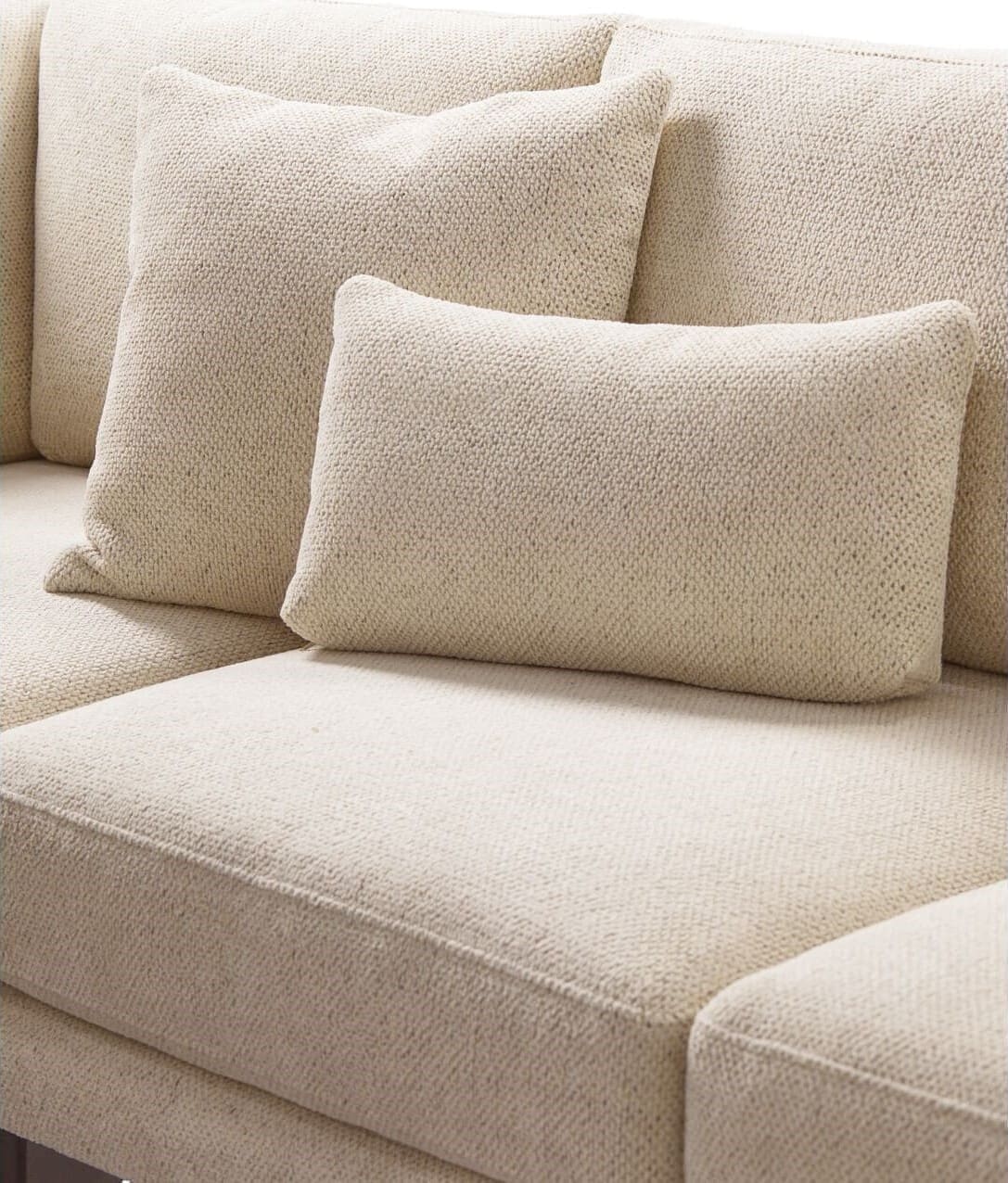 Pronto Wonen Hoekbank links Aziri ecru supreme comfort Beige|Wit Bank