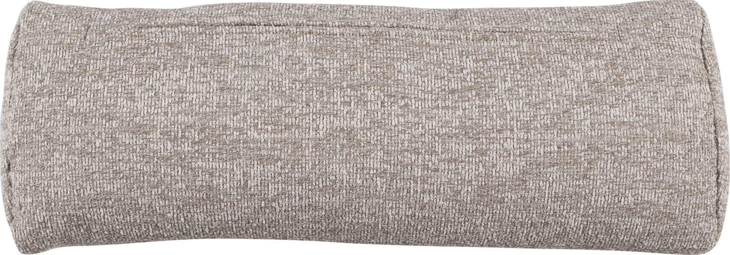 WOOOD Batavier half ronde 4-zitsbank zand melange Bruin|Beige 4-zitsbank