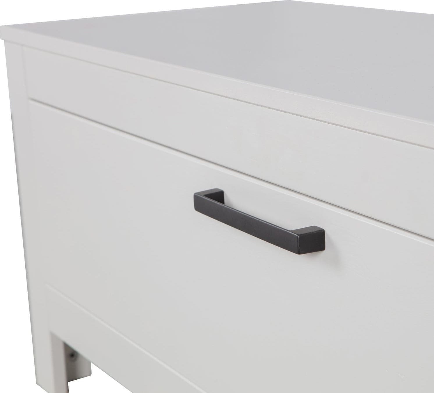 WOOOD Bonk tv meubel grenen mist Wit Tv-meubel|Tv-dressoir