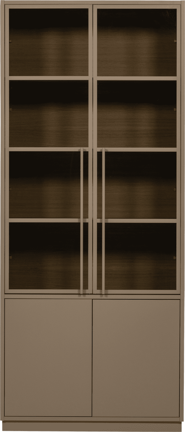 WOOOD Casa buffetkast grenen mud Bruin|Taupe Buffetkast|Kast