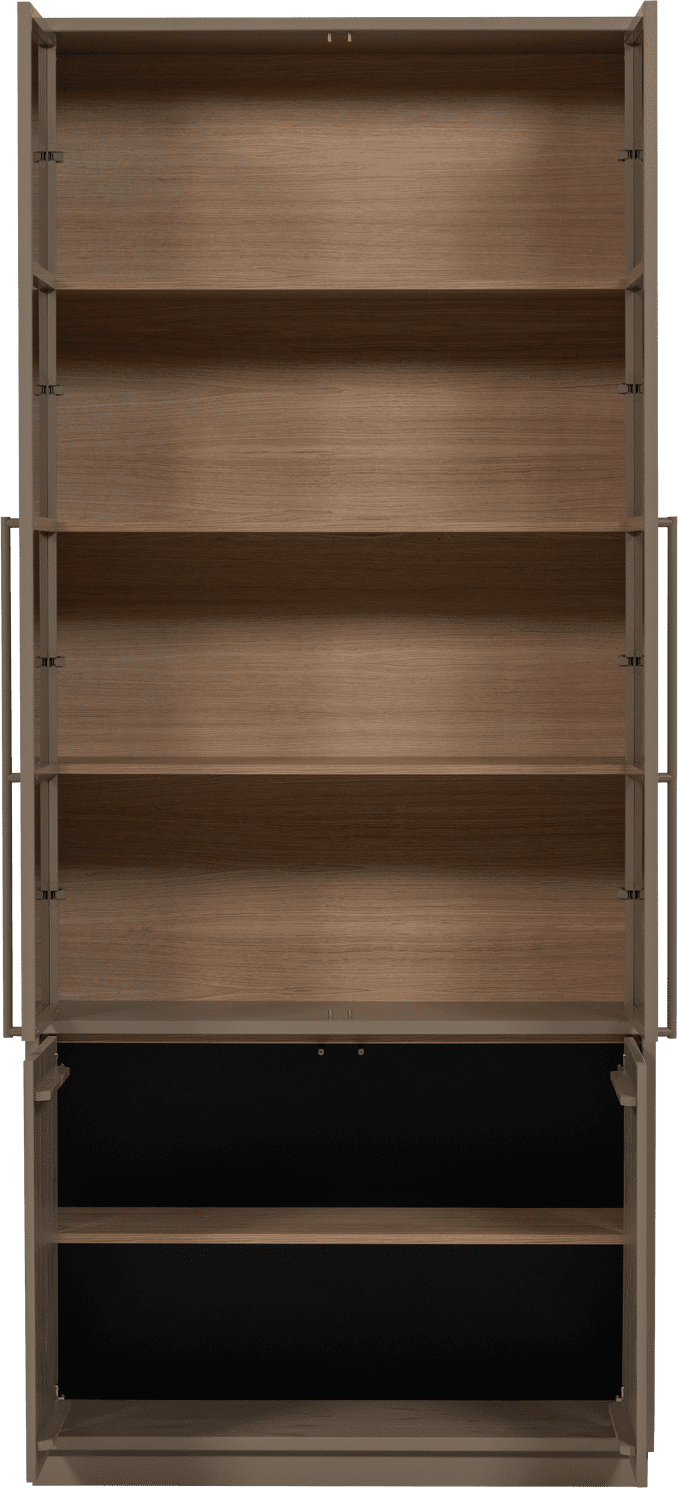 WOOOD Casa buffetkast grenen mud Bruin|Taupe Buffetkast|Kast