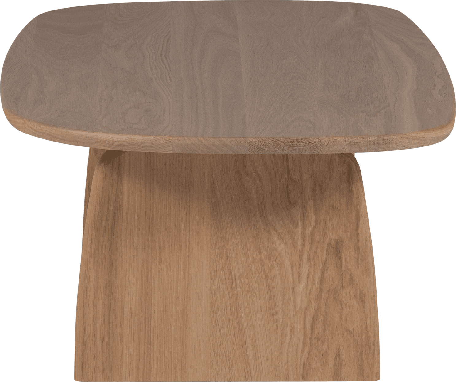 WOOOD Eettafel salontafel 110cm eiken transparant Transparant Salontafel
