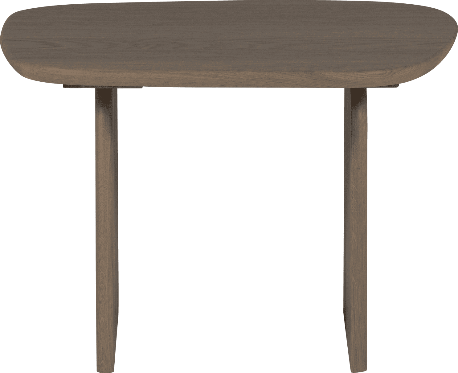 WOOOD Eettafel salontafel 60cm eiken pebble grey Grijs Salontafel