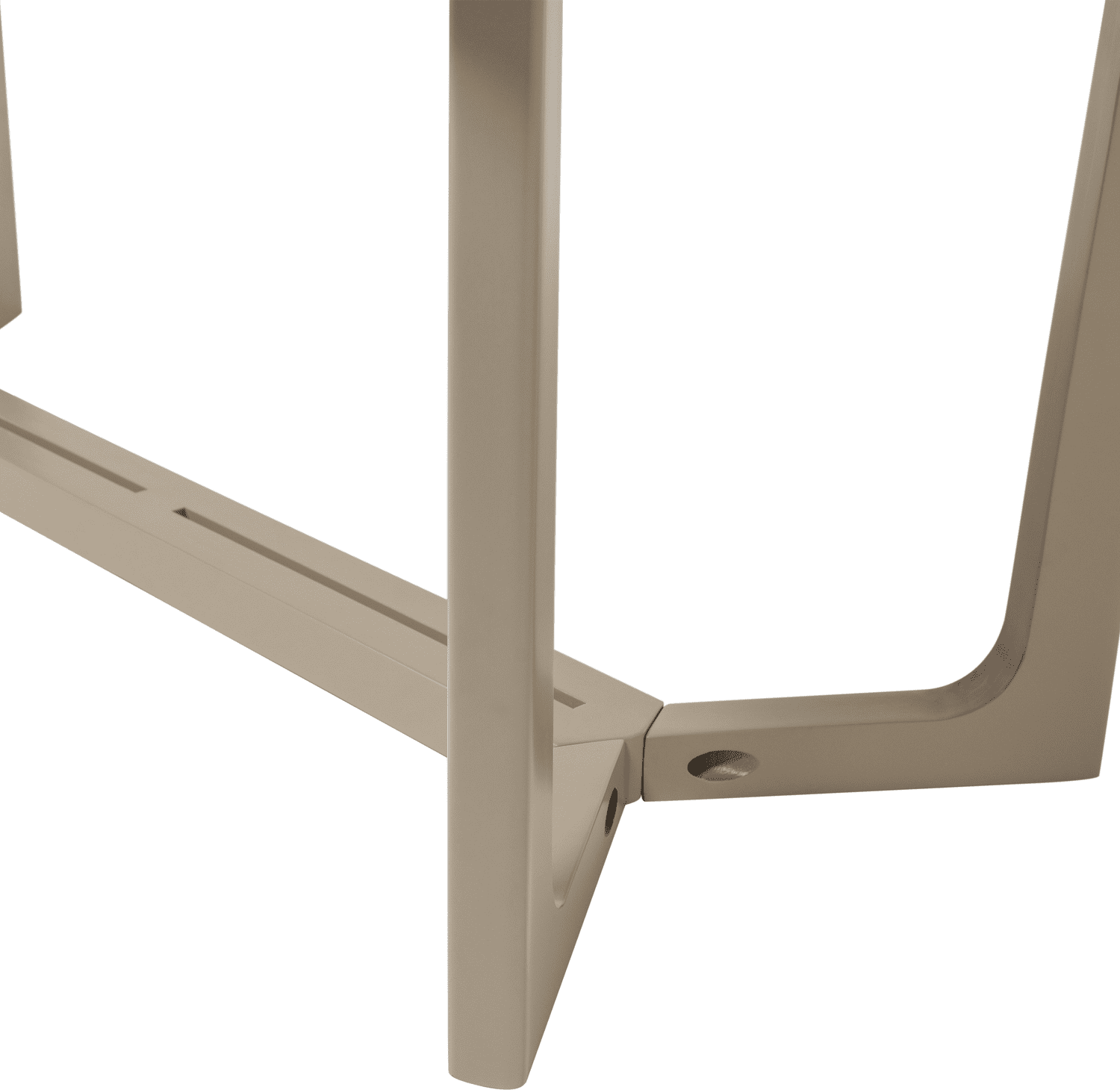 WOOOD Ferion eettafel mango hout mud 240x90cm Bruin|Taupe