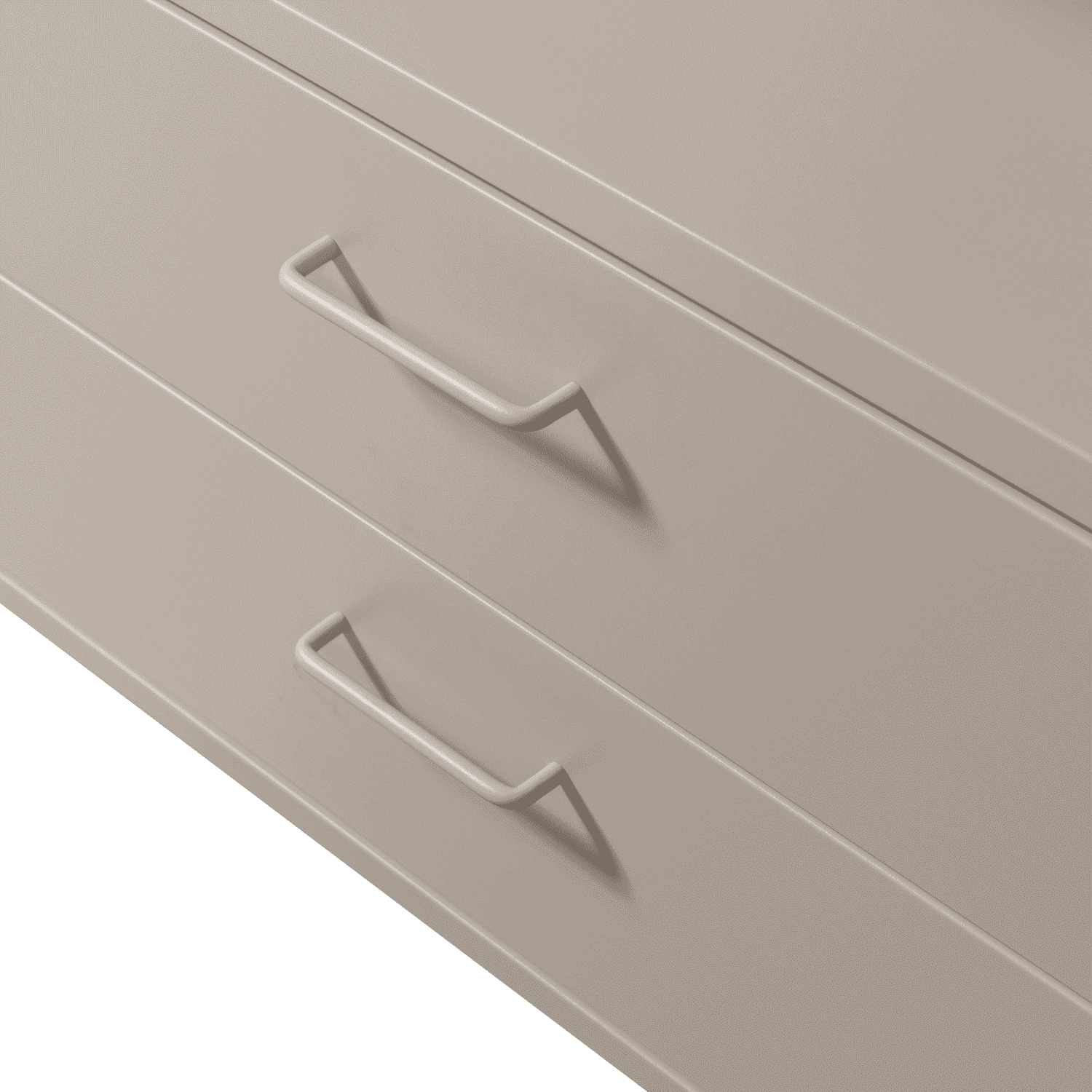 WOOOD Ferris open kledingkast 70cm metaal zand Bruin|Beige Linnenkast
