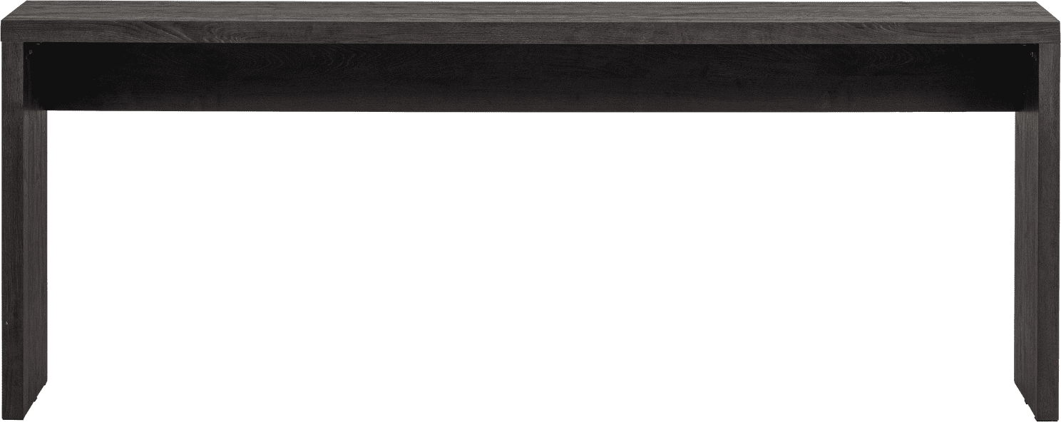 WOOOD Maan sidetable mdf donkerbruin Donkerbruin Wandtafel