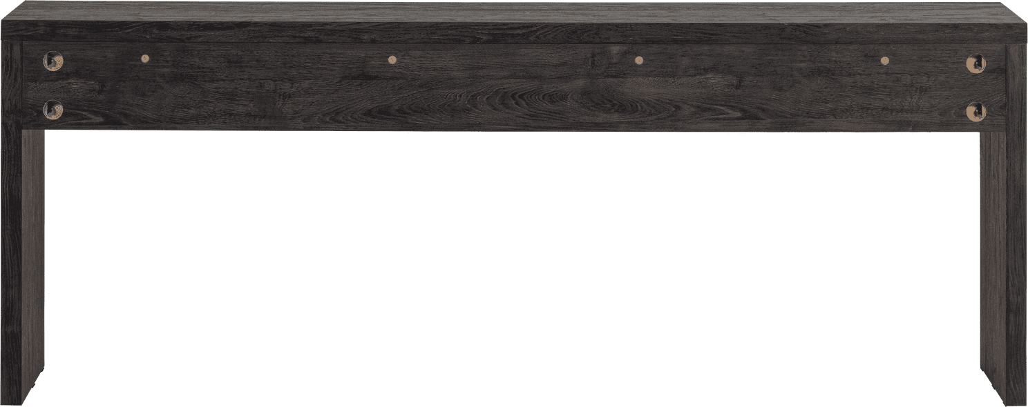 WOOOD Maan sidetable mdf donkerbruin Donkerbruin Wandtafel