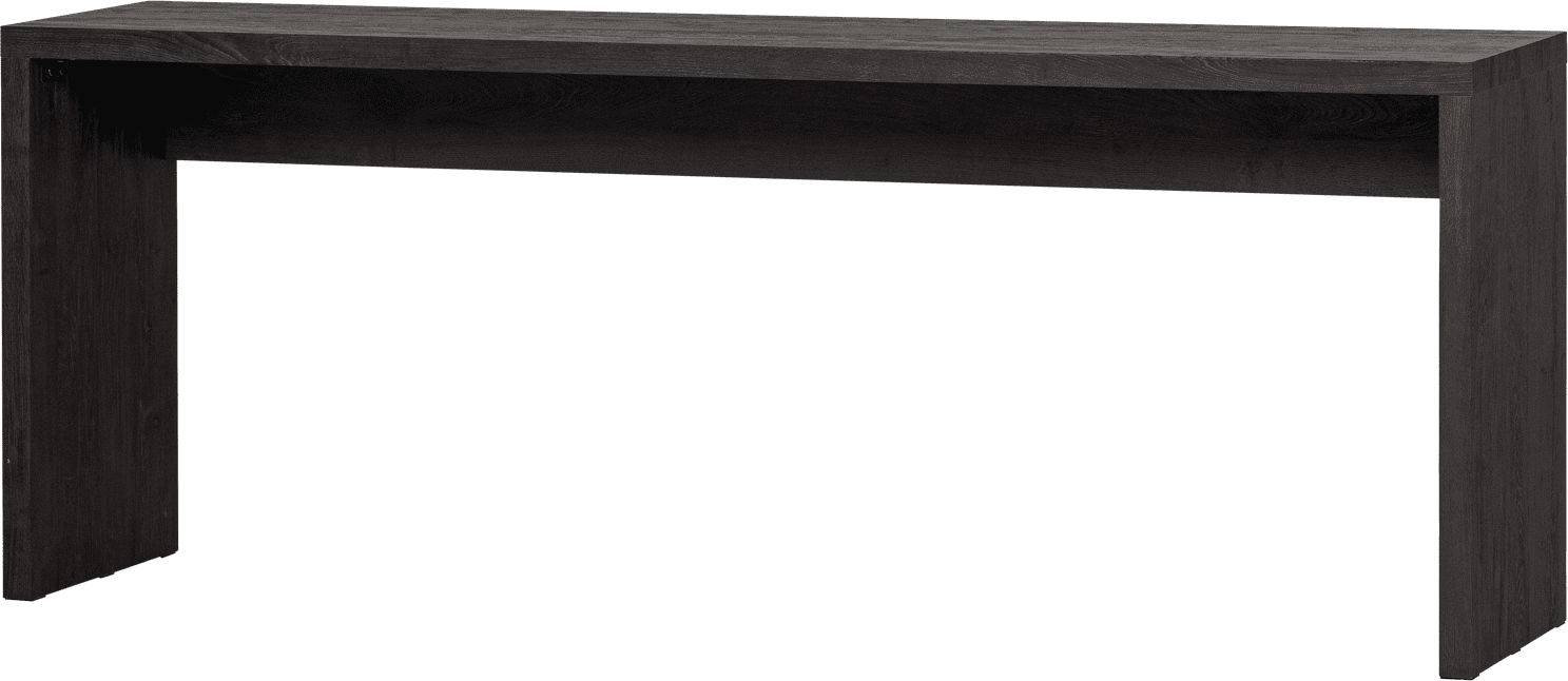 WOOOD Maan sidetable mdf donkerbruin Donkerbruin Wandtafel