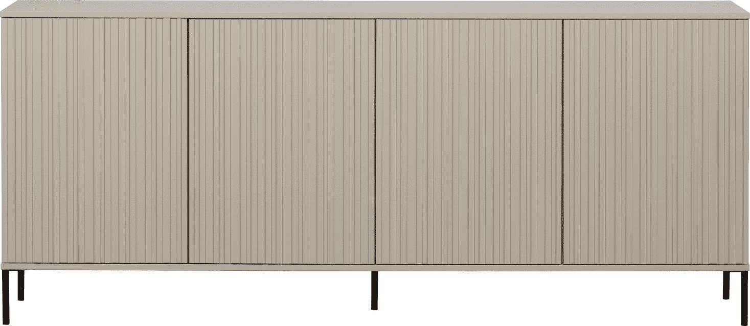 WOOOD New gravure dressoir 200cm grenen dust Paars Dressoir|Kast