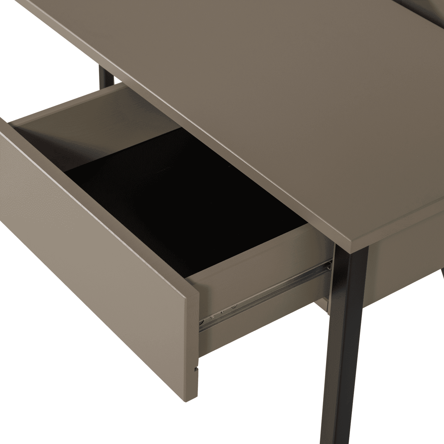 WOOOD New julius bureau grenen mud Bruin|Taupe Bureau
