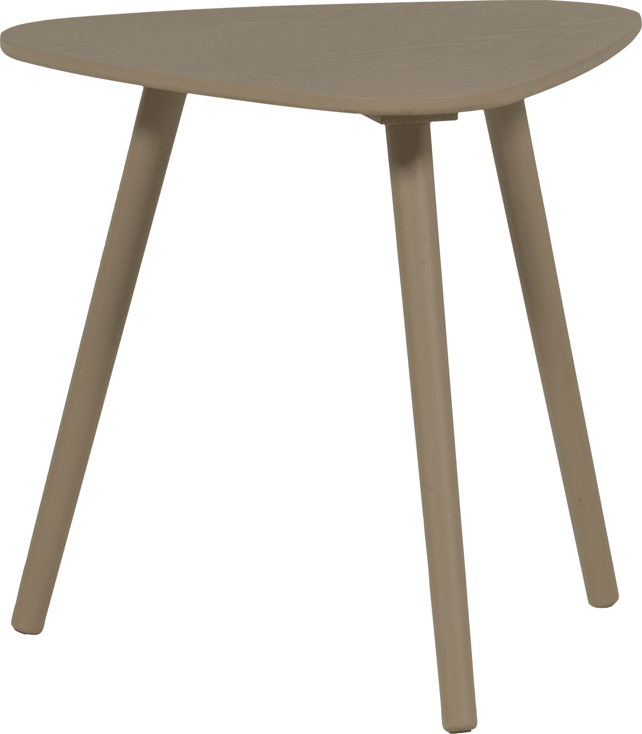 WOOOD Nila bijzettafels hout zand - set van 2 Bruin|Beige Bijzettafel