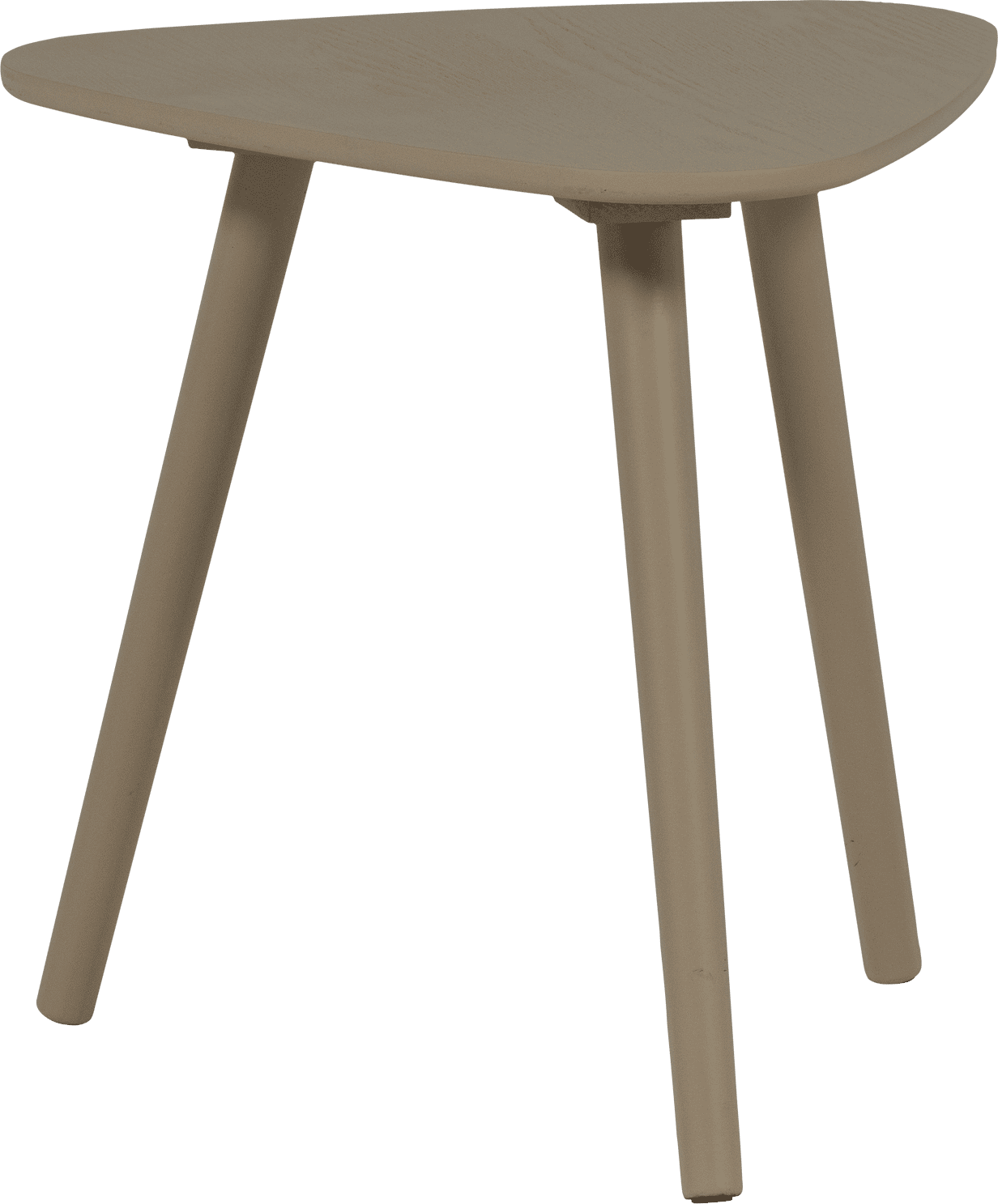 WOOOD Nila bijzettafels hout zand - set van 2 Bruin|Beige Bijzettafel