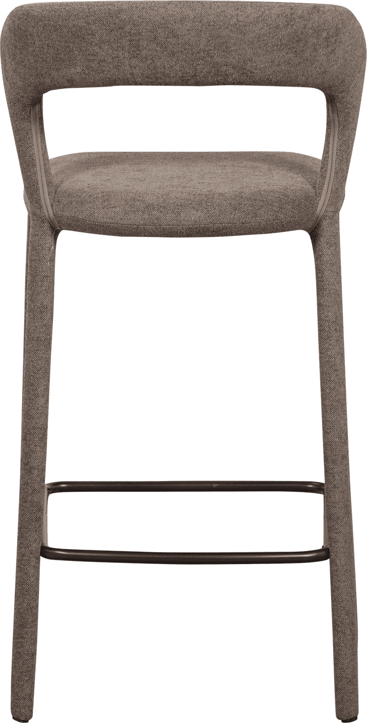 WOOOD Noble barstoel taupe Taupe Barstoel