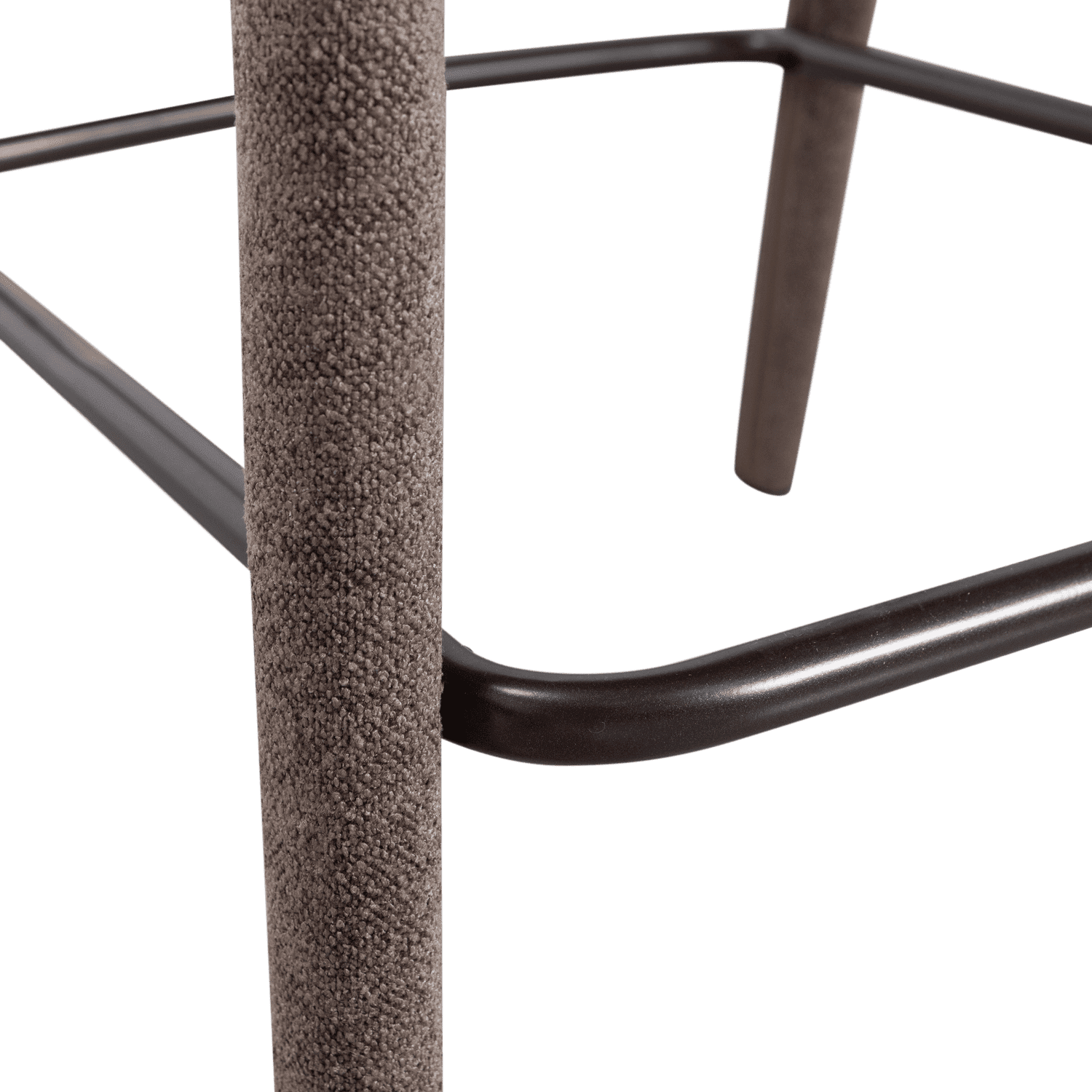 WOOOD Noble barstoel taupe Taupe Barstoel