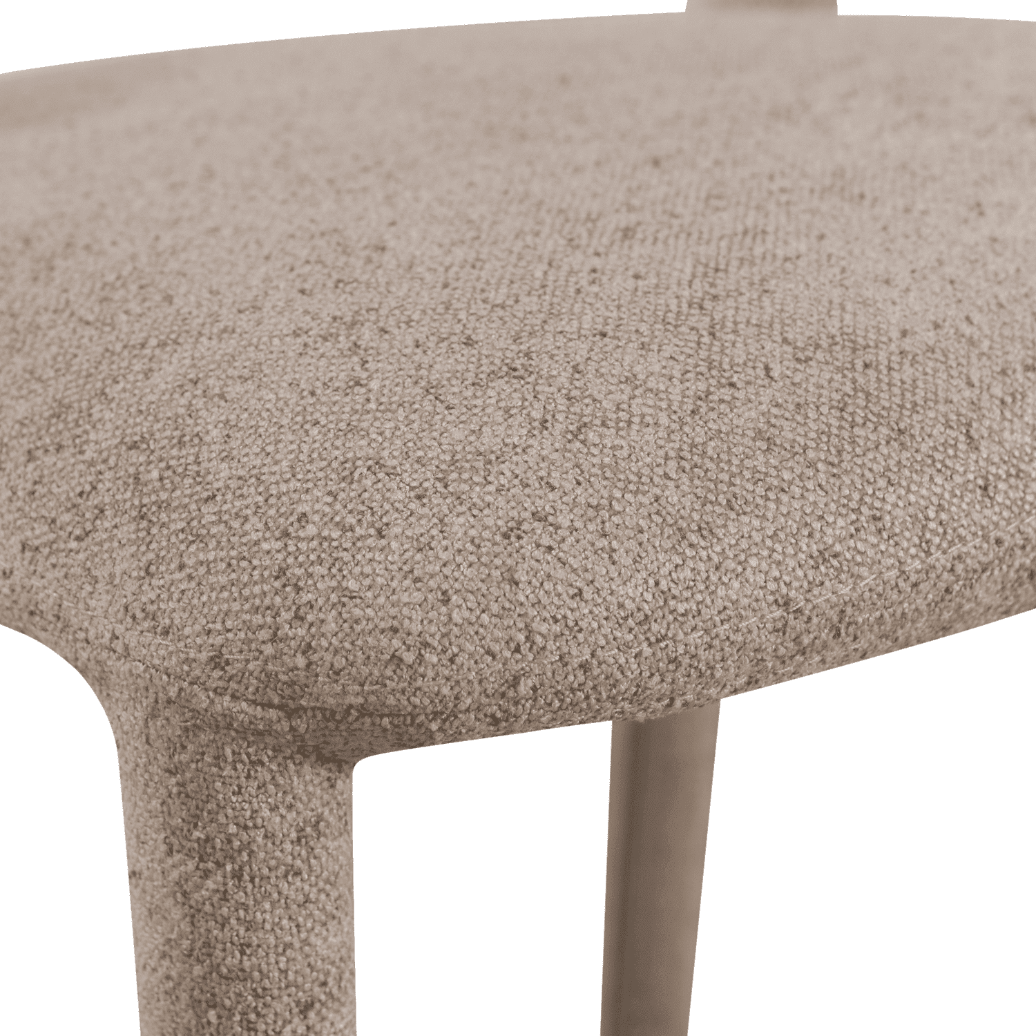 WOOOD Noble barstoel zand Bruin|Beige Barstoel