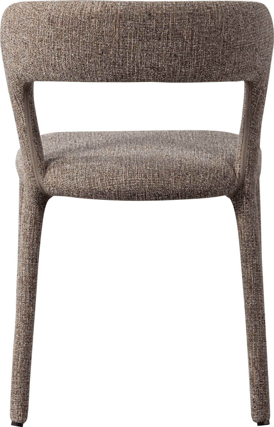 WOOOD Noble eetkamerstoel zand melange Bruin|Beige Eetkamerstoel