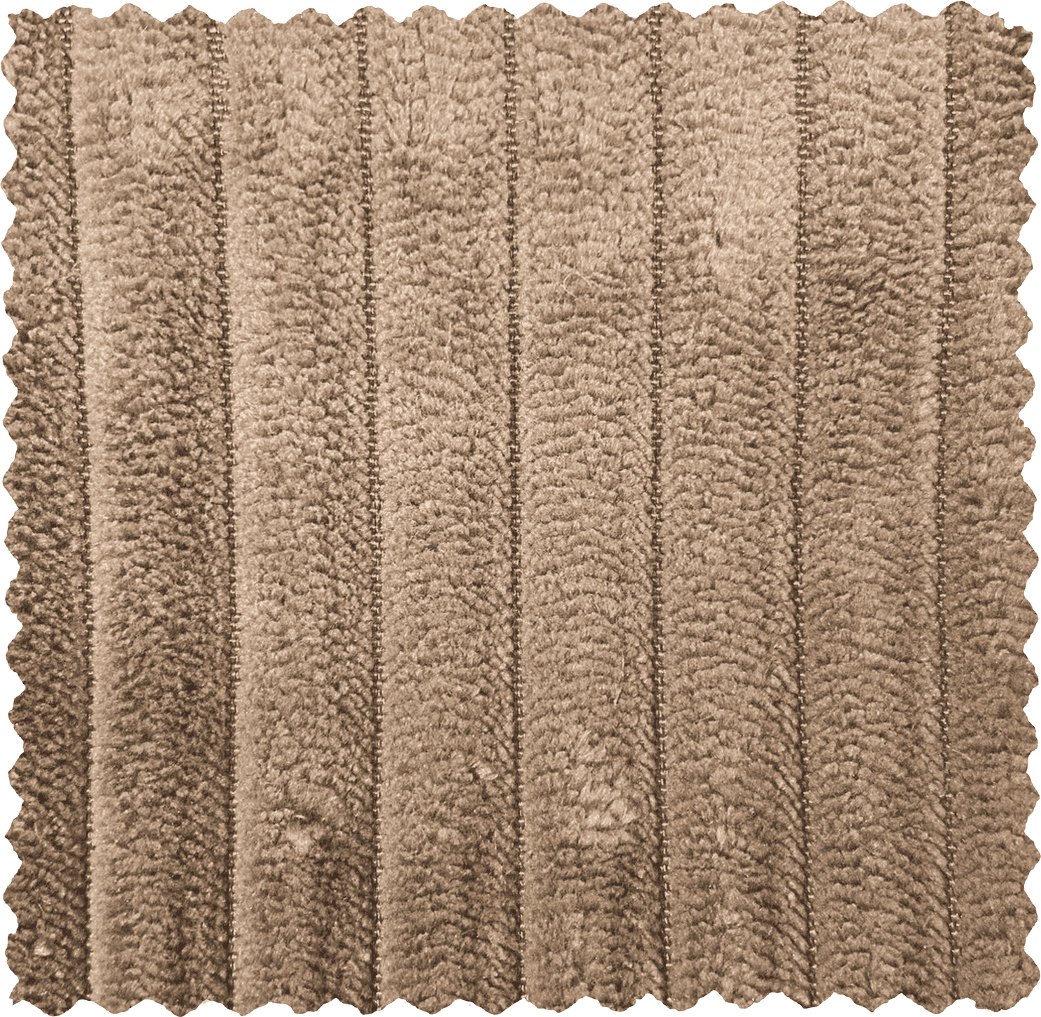 WOOOD Novi chaise longue rechts ribstof taupe Taupe Bank