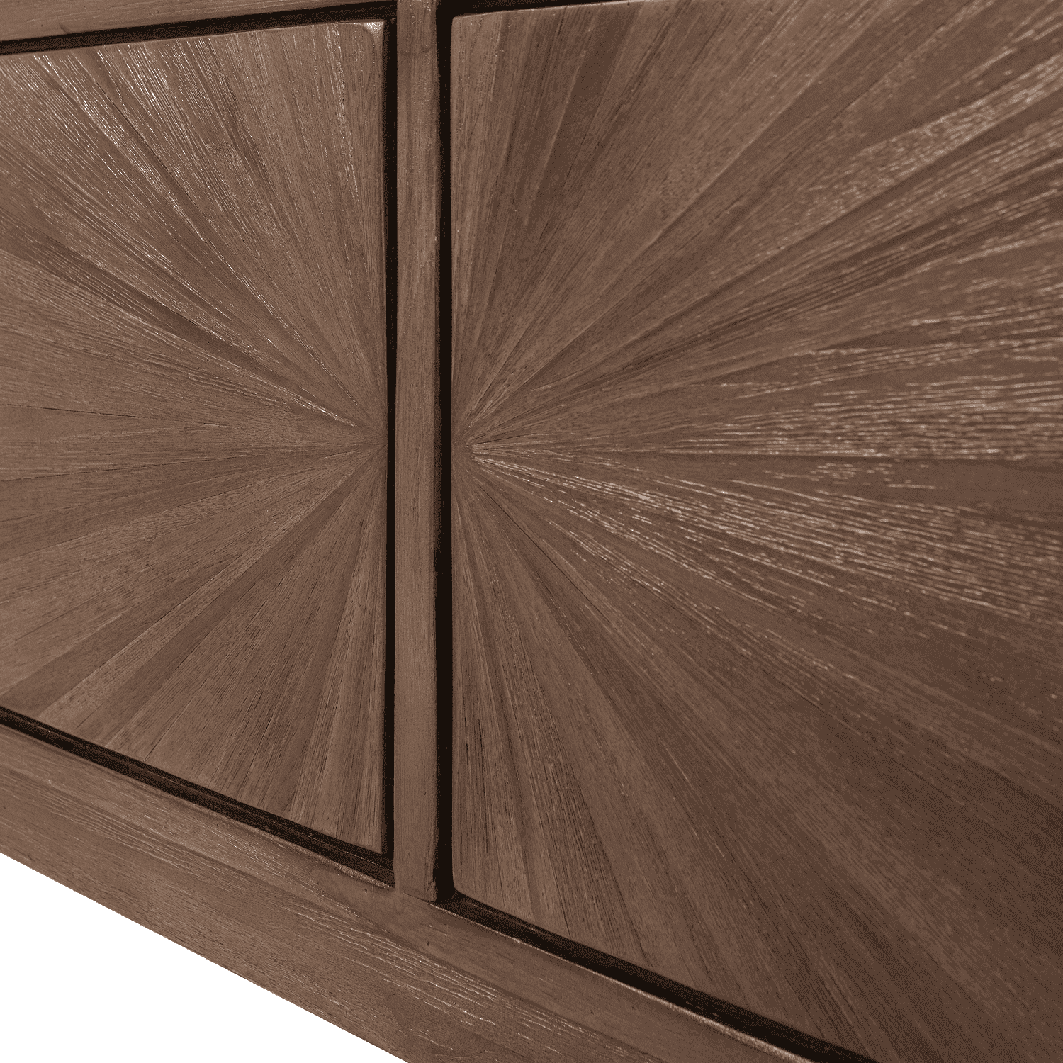 WOOOD Sun tv meubel recycled teak bruin Bruin Tv-meubel|Tv-dressoir