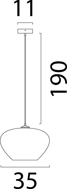 Hanglamp Cartone - 1 lichts - cacao (44cm) - Afbeelding 3