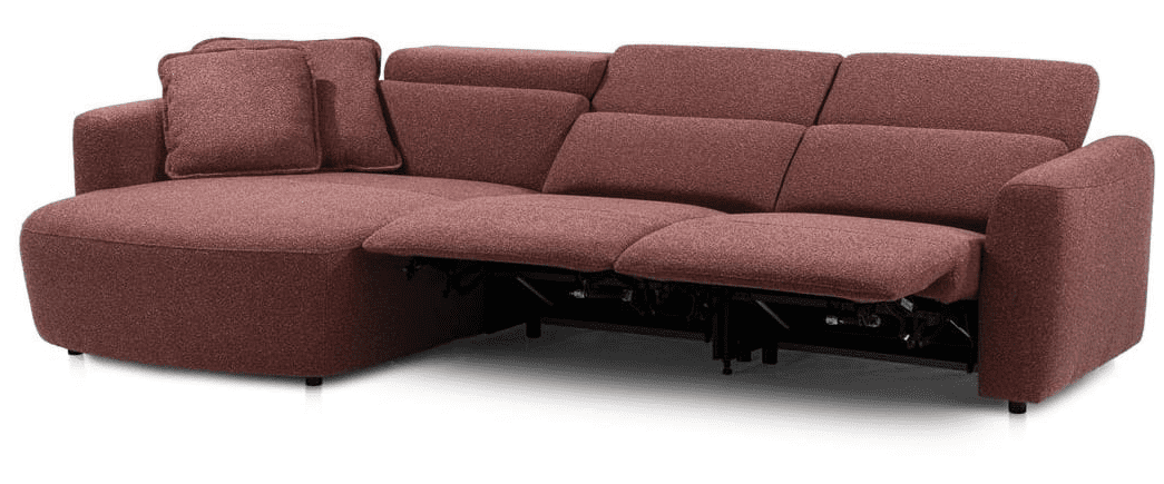 Cantello 2.5-zitsbank + longchair links - Afbeelding 3
