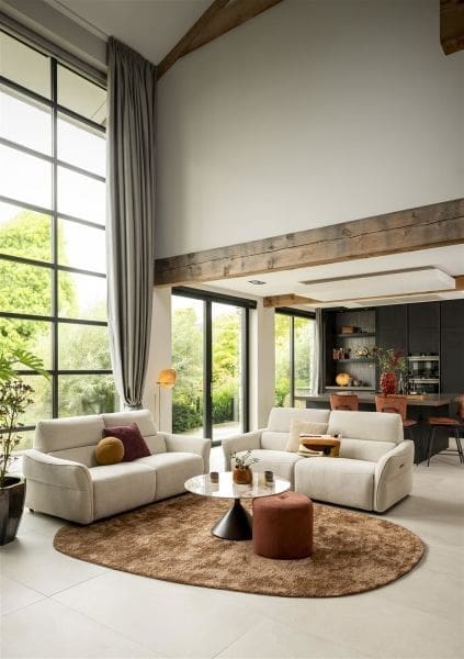 Henders & Hazel Anglet 2.5-zitsbank - fix Bank