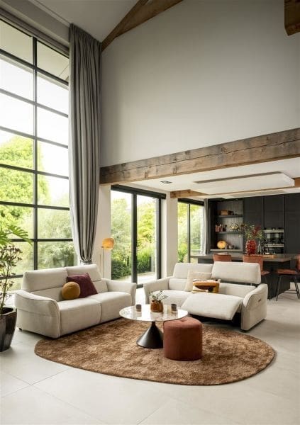 Henders & Hazel Anglet 2.5-zitsbank - fix Bank