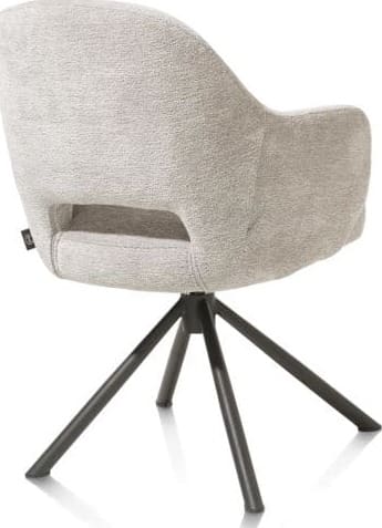 Henders & Hazel Nikolas armstoel - centrale poot draaibaar Armstoel