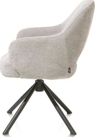 Henders & Hazel Nikolas armstoel - centrale poot draaibaar Armstoel