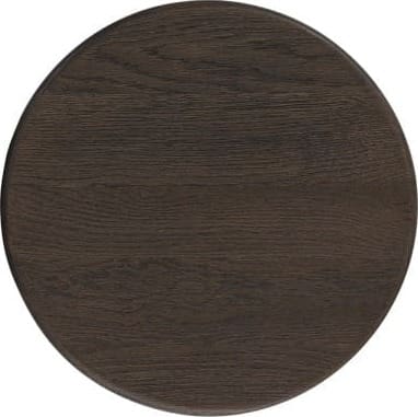 Henders & Hazel Ravello bijzettafel 45 x 45 cm - blad uit 1 stuk - basalt Bruin Bijzettafel