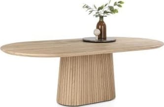 Henders & Hazel Ravello eetkamertafel 240 x 120 cm - dune color Naturel|Bruin Eettafel