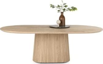 Henders & Hazel Ravello eetkamertafel 240 x 120 cm - dune color Naturel|Bruin Eettafel