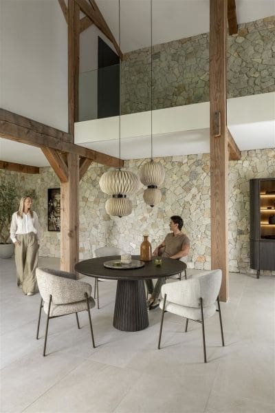 Henders & Hazel Ravello eetkamertafel 270 x 120 cm - dune color Naturel|Bruin Eettafel