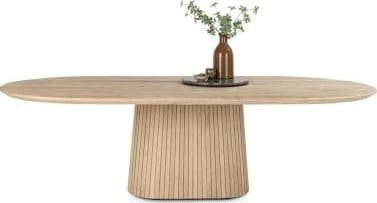 Henders & Hazel Ravello eetkamertafel 270 x 120 cm - dune color Naturel|Bruin Eettafel