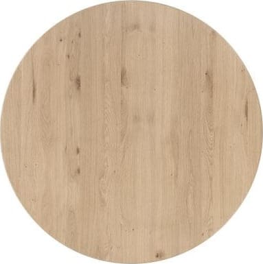 Henders & Hazel Ravello eetkamertafel rond 140 cm - dune color Naturel|Bruin Eettafel