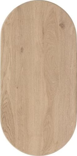 Henders & Hazel Ravello salontafel 120 x 60 cm - blad uit 1 stuk + rechte onderkant - dune color Naturel|Bruin Bijzettafel