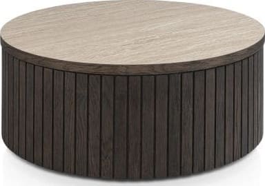 Henders & Hazel Ravello salontafel 80 x 80 cm Bruin Bijzettafel