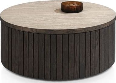 Henders & Hazel Ravello salontafel 80 x 80 cm Bruin Bijzettafel
