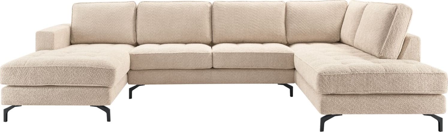 INHOUSE Hoekbank rechts Rokias beige Beige Hoekbank