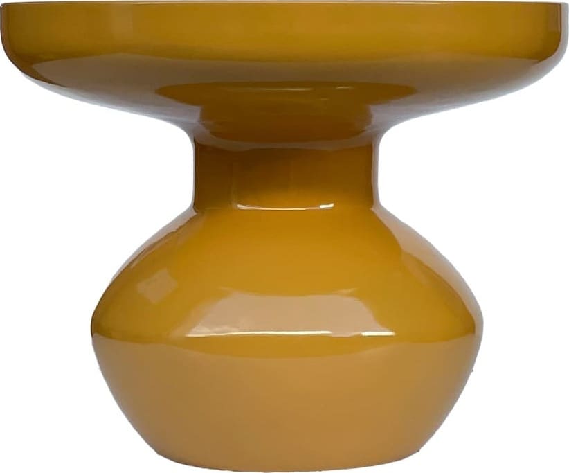 Livingfurn Bijzettafel Brix Lou Mustard Geel Bijzettafel