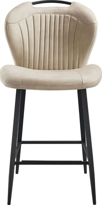 Profijt Meubel Barkruk Tubac beige Beige|Wit Barstoel