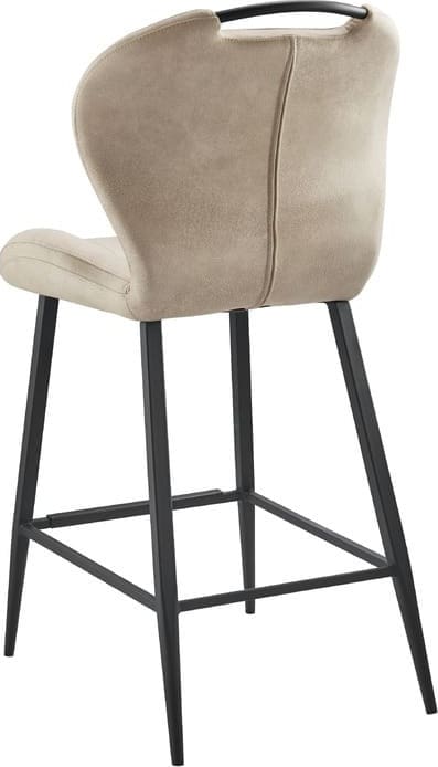 Profijt Meubel Barkruk Tubac beige Beige|Wit Barstoel
