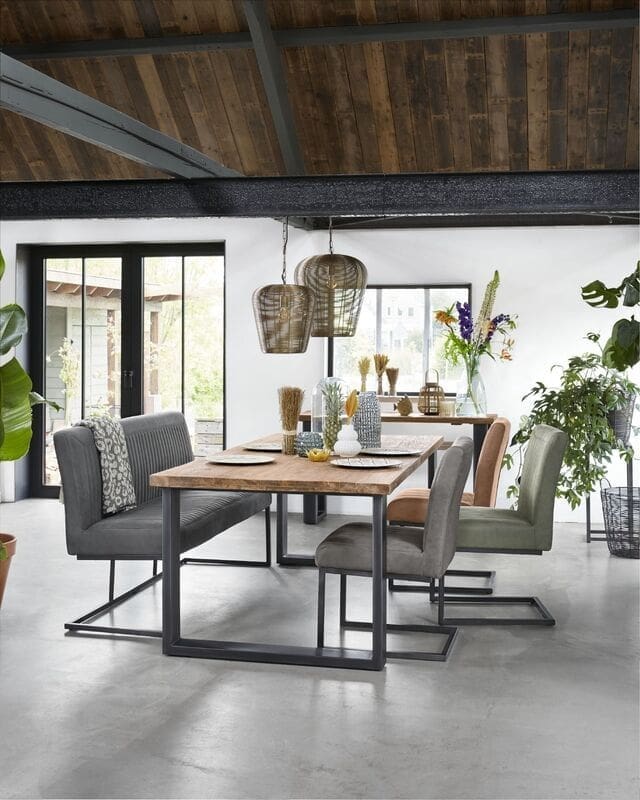 Pronto Wonen Eetkamerstoel Parantino taupe Taupe Eetkamerstoel