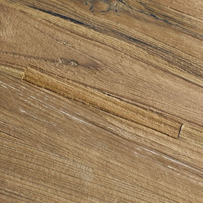 Pronto Wonen Salontafel Romaro 135x67 teak mix rough Bruin|Naturel Salontafel
