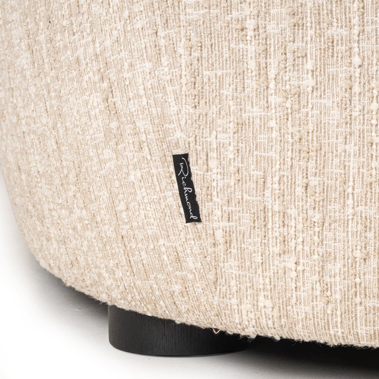 Richmond Interiors Bank Pandora beige angora lounge left Bank