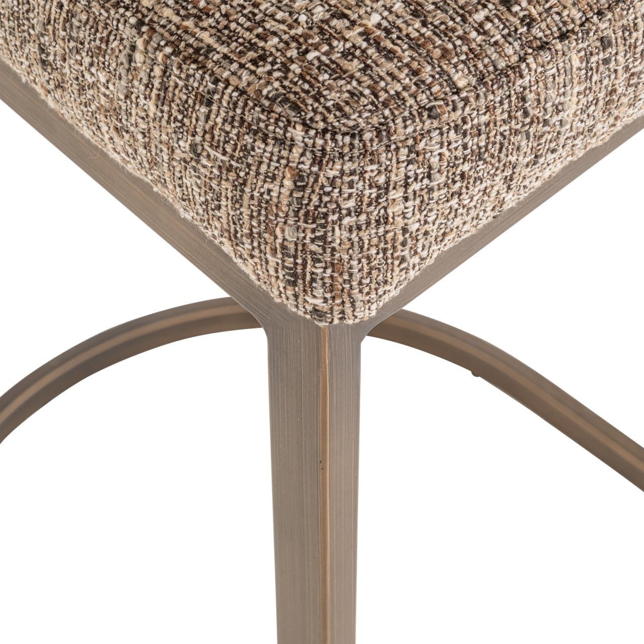 Richmond Interiors Barstoel Bolton brown tweed Bruin Barstoel