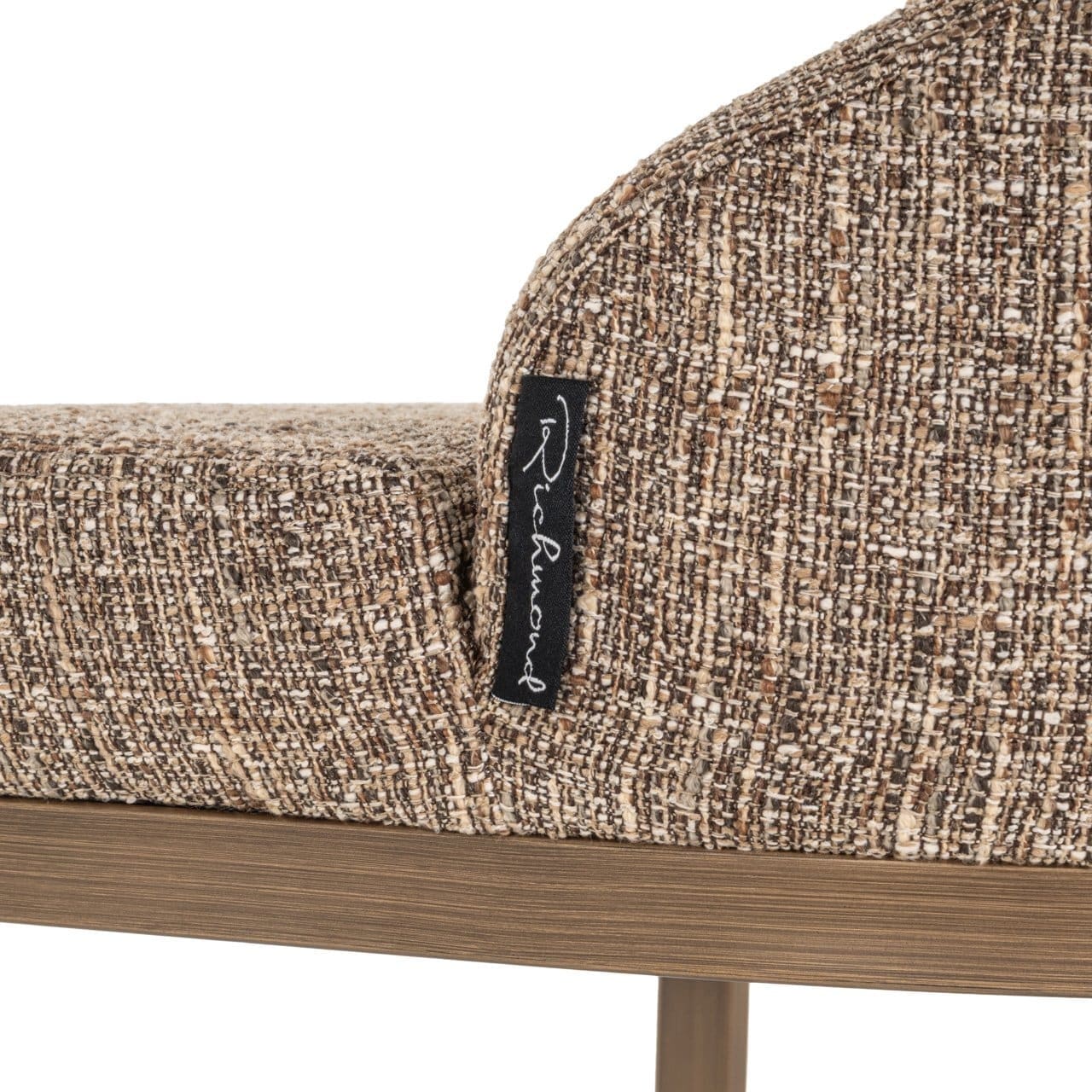 Richmond Interiors Barstoel Bolton brown tweed Bruin Barstoel