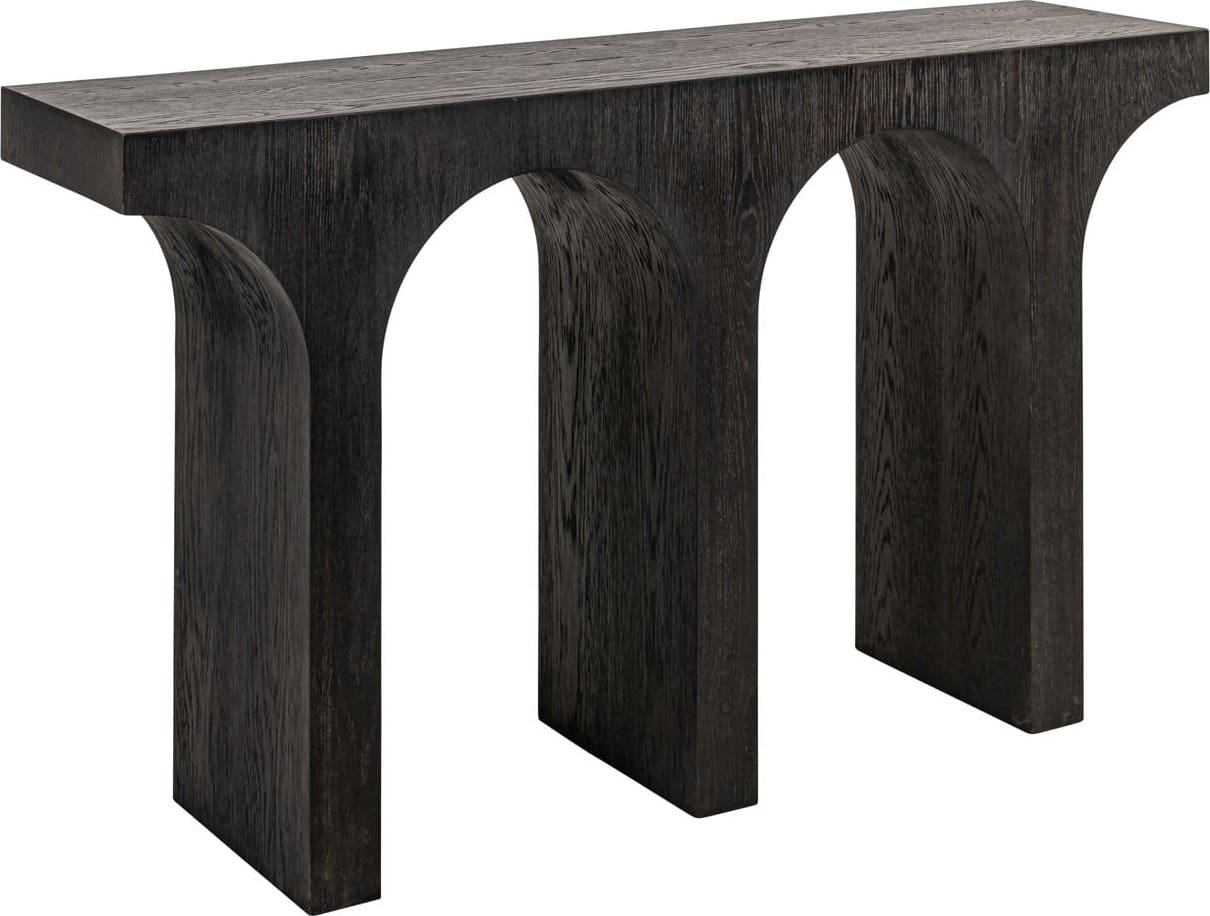 Richmond Interiors Console Ashford dark brown Bruin Wandtafel